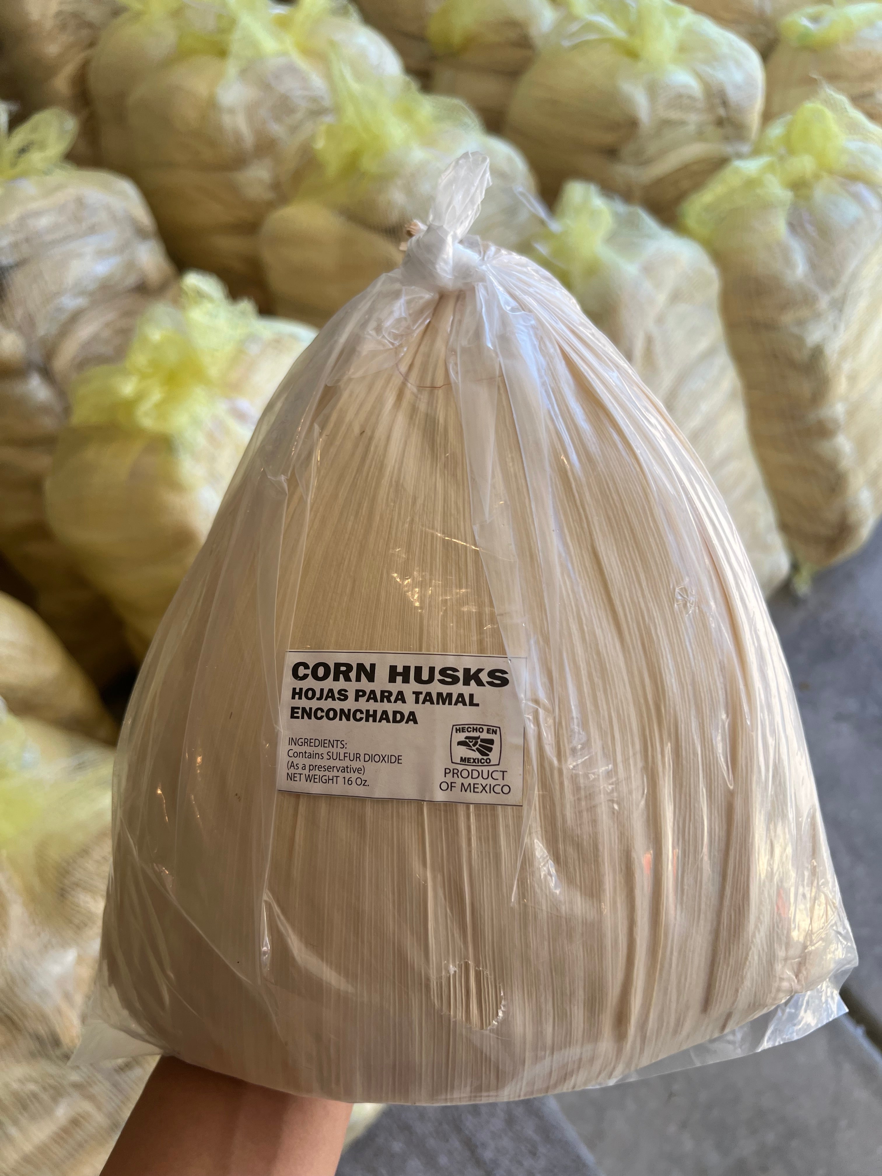 Hoja De Maiz Para Tamal - Super Jumbo Premium Selecta De La Mejor Calidad - 24 Libras - 24pcs -